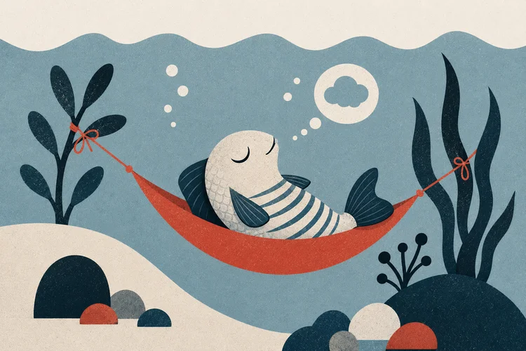 O que acontece quando um peixe dorme? A ciência respondeu