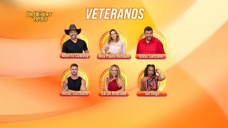 Os veteranos do BBB 26: relembre os ex-participantes que voltaram à casa