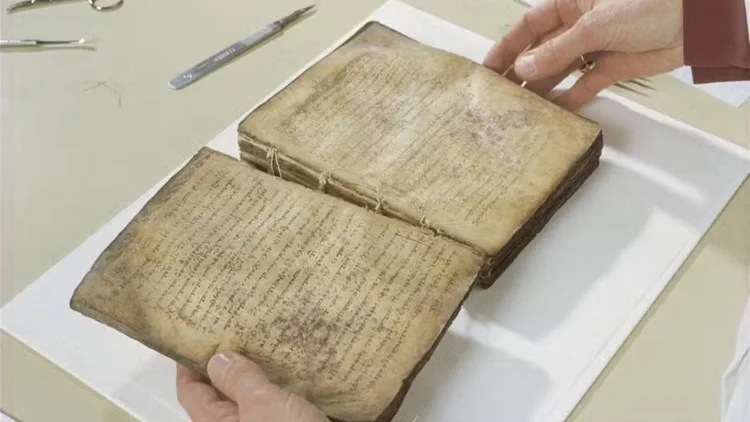Página perdida de manuscrito 'lendário' é achada na França