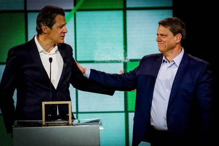 Paraná Pesquisas: Tarcísio tem 47,8% e Haddad, 33,1% em SP no 1º turno