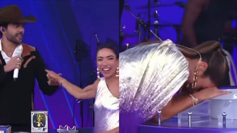 Passou vergonha? Patrícia Abravanel comete erro com Luan Pereira e choca o cantor