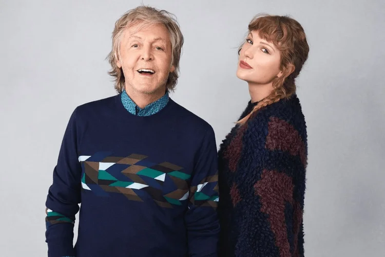 Paul McCartney vê em Taylor Swift o fenômeno pop mais próximo dos Beatles