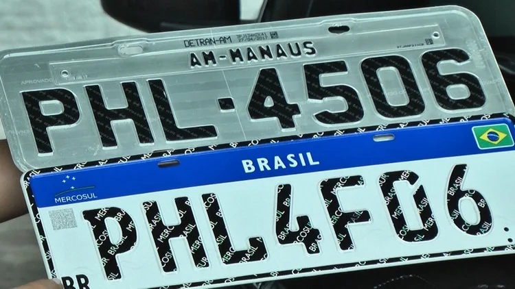Placas de carros vão voltar a mostrar municípios? Projeto avança na Câmara