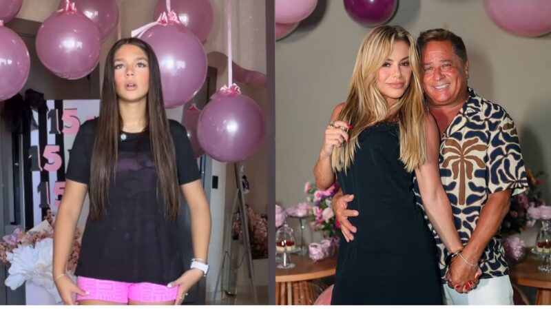 Poliana Rocha impressiona neta de Leonardo com presente de luxo