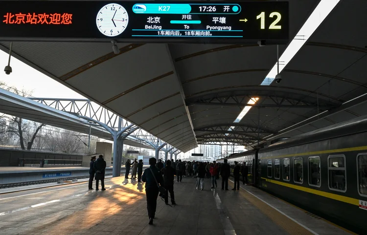 Por que a China reabriu uma ferrovia para a Coreia do Norte?