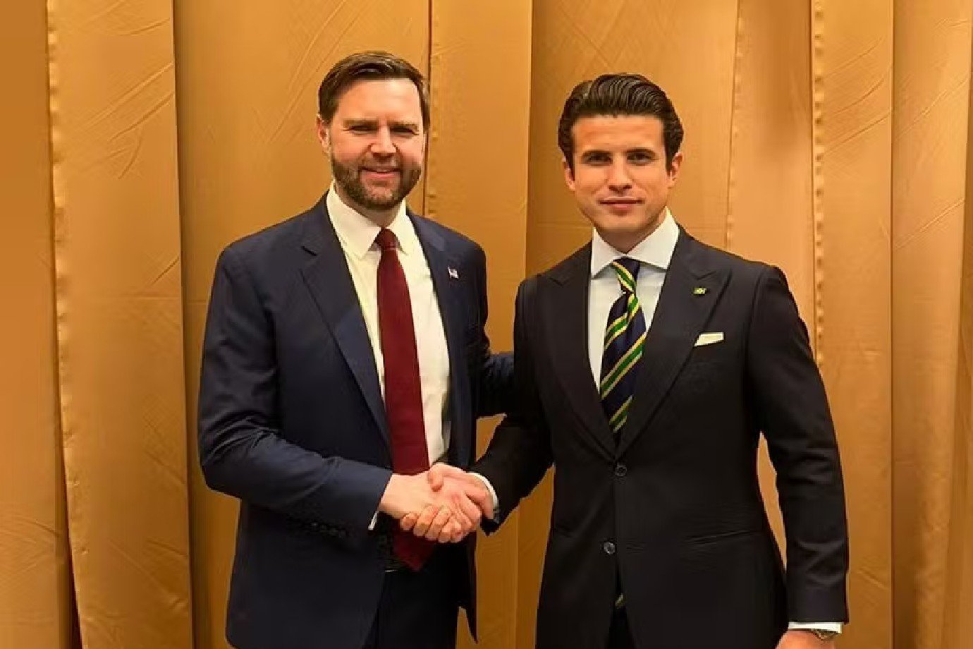 Pré-candidato ao governo do Rio encontra vice de Trump para discutir avanço do crime organizado