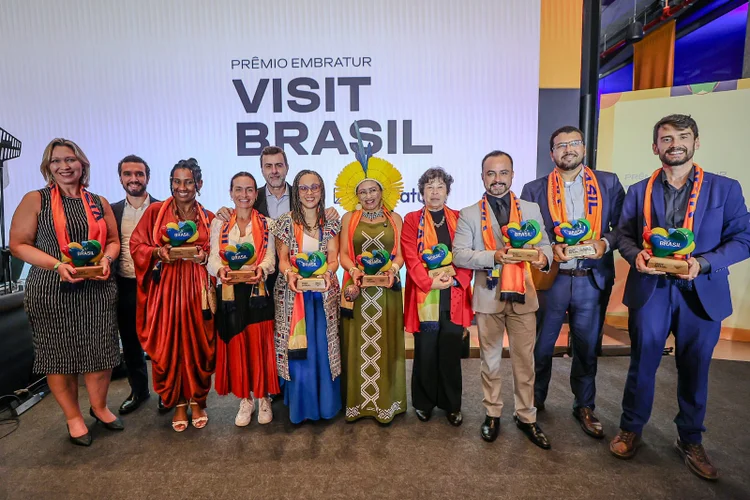 Prêmio Embratur Visit Brasil destaca quem impulsiona o turismo brasileiro no mundo