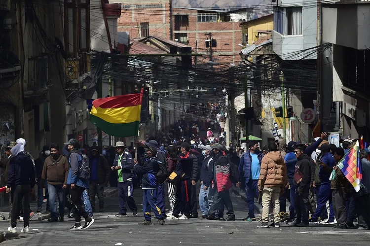 Protestos em La Paz deixam feridos em protestos contra governo na Bolívia