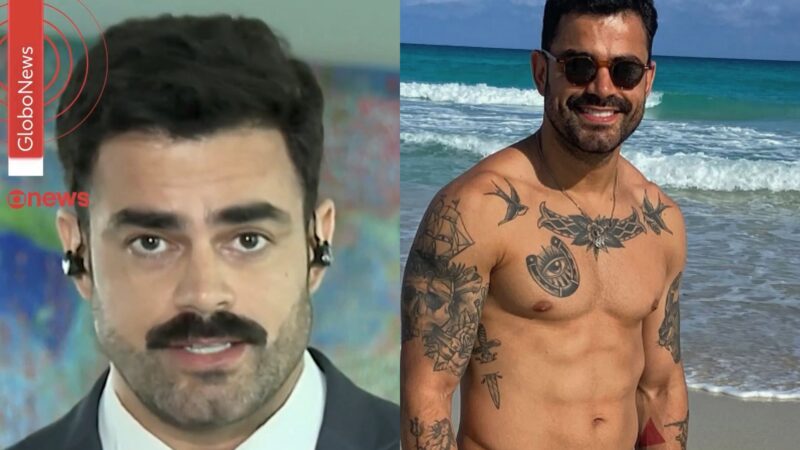 Quem é? Novo repórter da Globo deixa a web animada: ‘Não consigo focar na notícia’