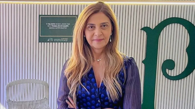 Quem é o marido da presidente do Palmeiras? Bilionário surge em clique raro com Leila Pereira na Copa