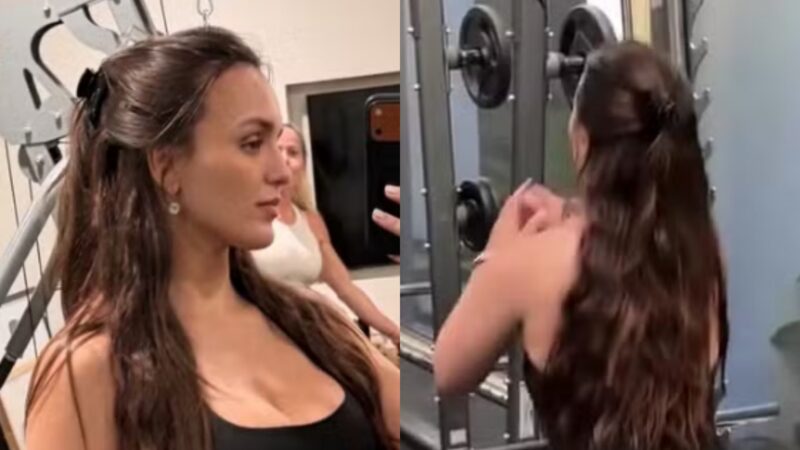 Rafa Kalimann treina com roupa colada e corpo após parto surpreende: ‘Humilhante’