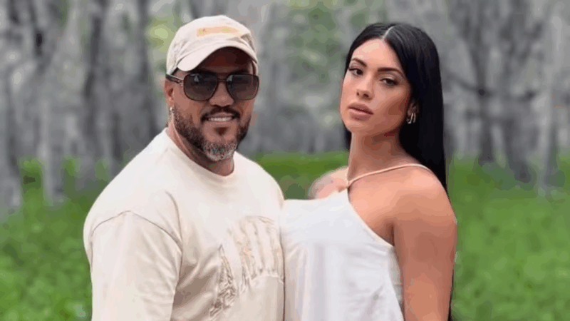 Rayane Figliuzzi se pronuncia após repercussão de vídeo de selinho entre Belo e o filho