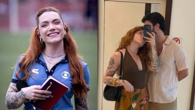 Repórter da Globo assume relacionamento com ator famoso; saiba quem é