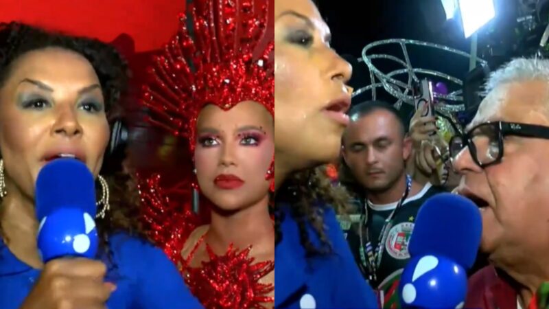 Repórter leva bronca ao vivo após entrevista com Virginia: ‘Não pode falar que estava apanhando’