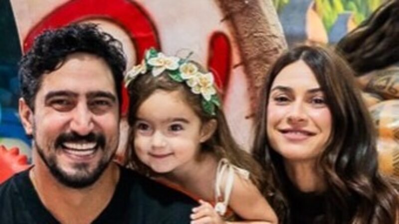 Roupa de Renato Góes na festa de aniversário da filha dá o que falar: ‘Não dá’