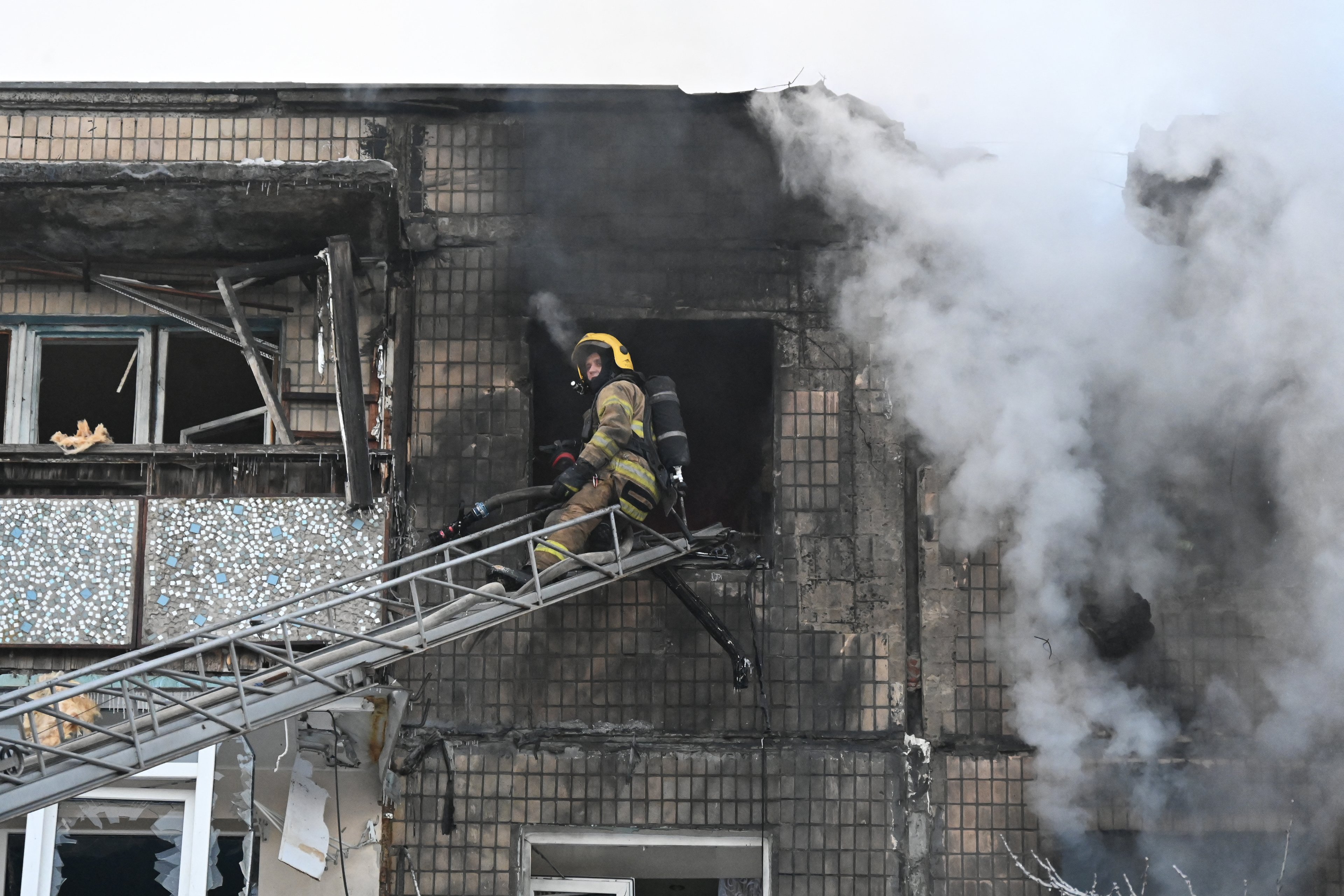 Rússia retoma ataques em larga escala contra Ucrânia durante onda de frio