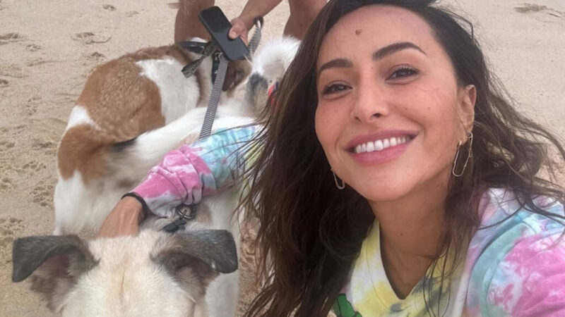 Sabrina Sato revela o truque do seu jardim de novela: madeira com teto de vidro retrátil