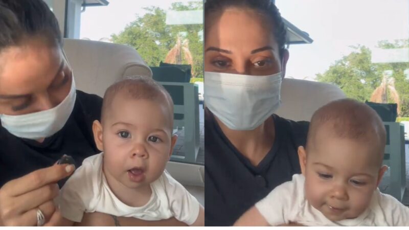 Saiba o real estado de saúde da filha de Maíra Cardi após diagnóstico de bronquiolite