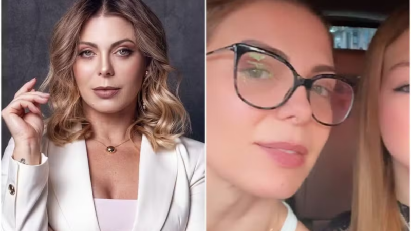 Sheila Mello publica foto rara com a filha e a aparência chama atenção