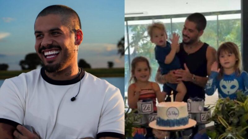 Simples? Festa de aniversário de Zé Felipe vira assunto: ‘Nossa’