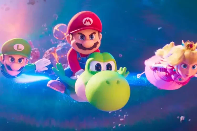 'Super Mario Galaxy: O Filme' bate recorde e lidera bilheteria do ano