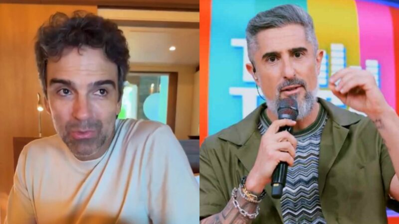 Tadeu Schmidt aparece abatido em vídeo e Marcos Mion deixa mensagem: ‘Não espero nada além’