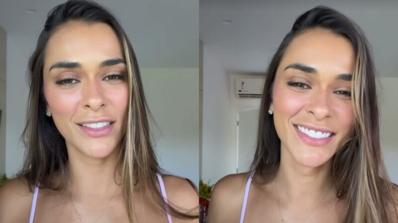 Tainá Militão exibe barriguinha de grávida e revela presente enigmático de Éder Militão