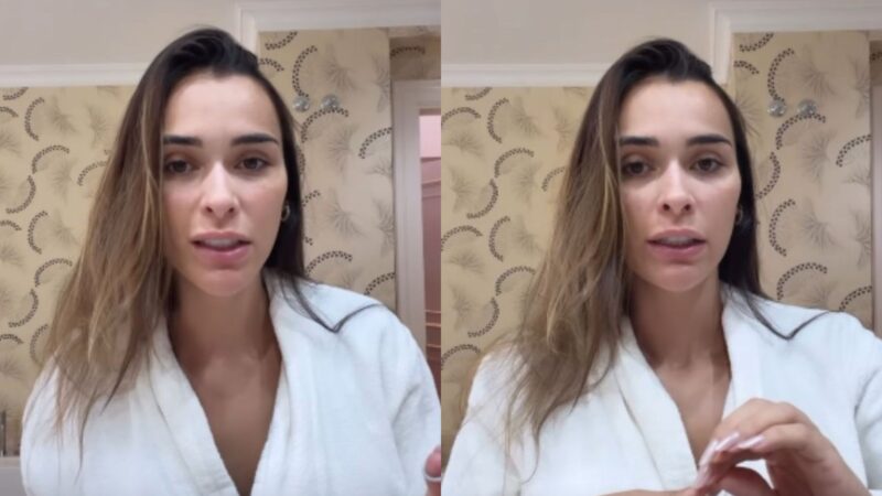 Tainá Militão realiza exame de sexagem fetal e faz promessa sobre revelação