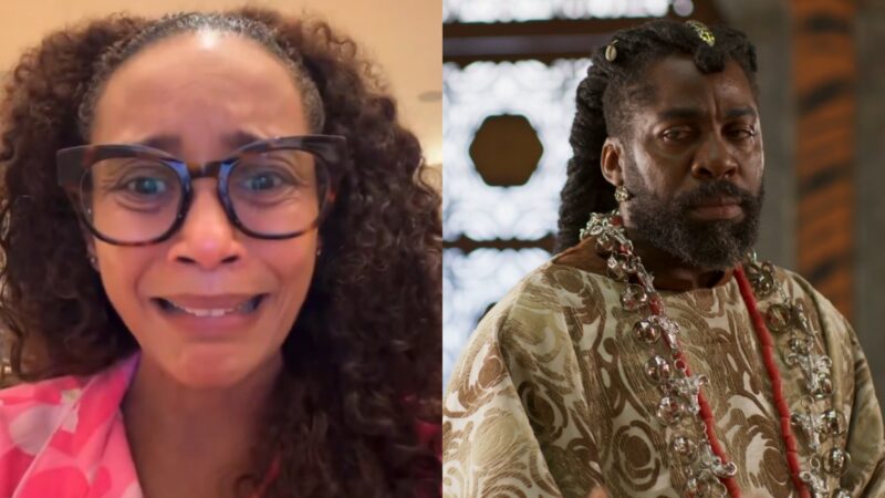 Taís Araujo rouba a cena com reação ao assistir A Nobreza do Amor: ‘Tudo muito errado’