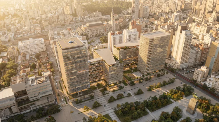 Tarcísio realiza leilão de R$ 6 bi da nova sede do governo no centro de SP