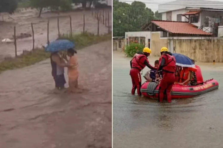 Tempestade provoca inundações no Grande Recife; cidades no entorno entram em estado de alerta