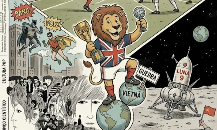 Tensão, música e mascotes: como era o mundo em 1966