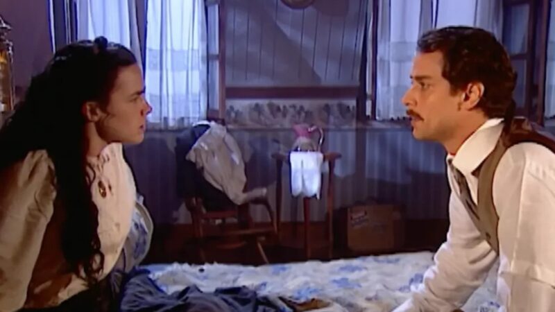 ‘Terra Nostra’: Marco Antônio tenta convencer Rosana a fugir com ele