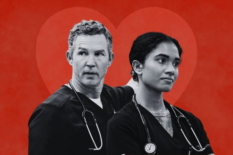 'The Pitt' não explora romances em tela — com os fãs já não é bem assim