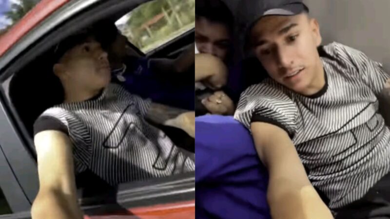 Tragédia? Influenciadores filmam manobra perigosa e capotam carro; vídeo