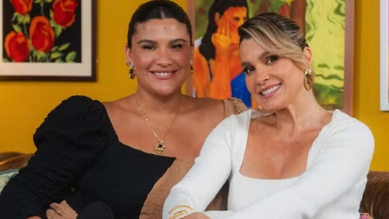 Trajes de Flávia Alessandra e sua filha são alvo de olhares em evento: ‘Depois reclama’