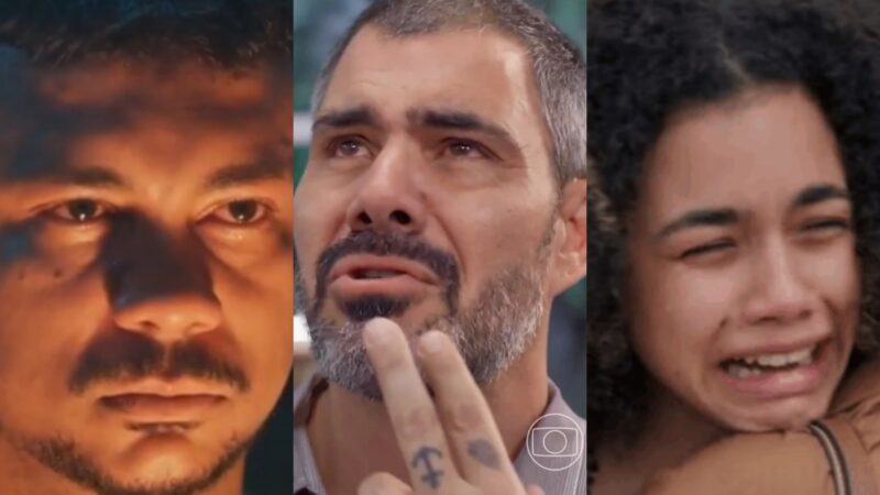 Três Graças: Bagdá rouba a cena no velório de Jorginho e Joélly surpreende com atitude