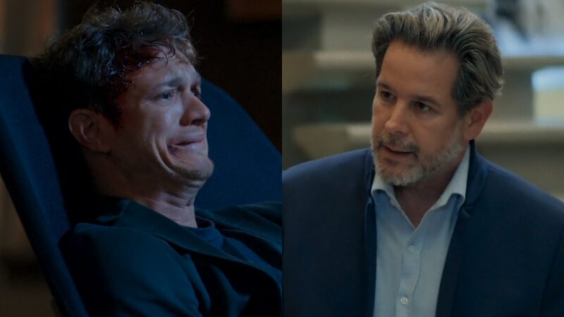 ‘Três Graças’: Reação de Leonardo ao abrir cofre de Ferette traz choque e pânico