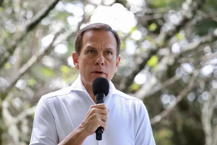 Trump passou imagem de que apoia Flávio Bolsonaro ao recebê-lo, diz Doria