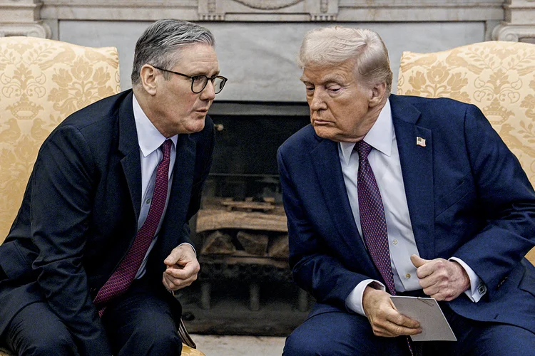 Trump reage à renúncia de Starmer: 'ele não nos ajudou em nada com a OTAN'