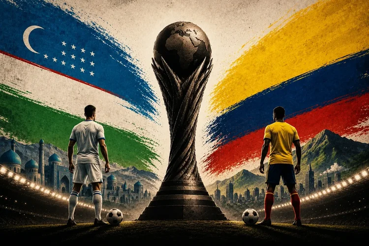 Uzbequistão x Colômbia: veja horário e onde assistir o jogo da Copa do Mundo de 2026