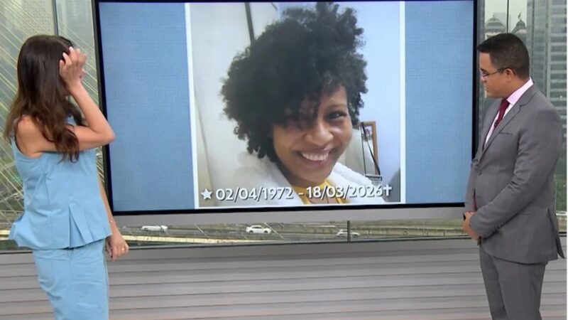 Veja a causa da morte da global que fez apresentadora chorar ao vivo