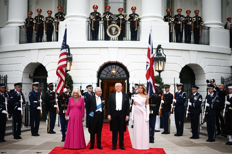 Viagem de rei Charles aos EUA é marcada por 'discurso fantástico'