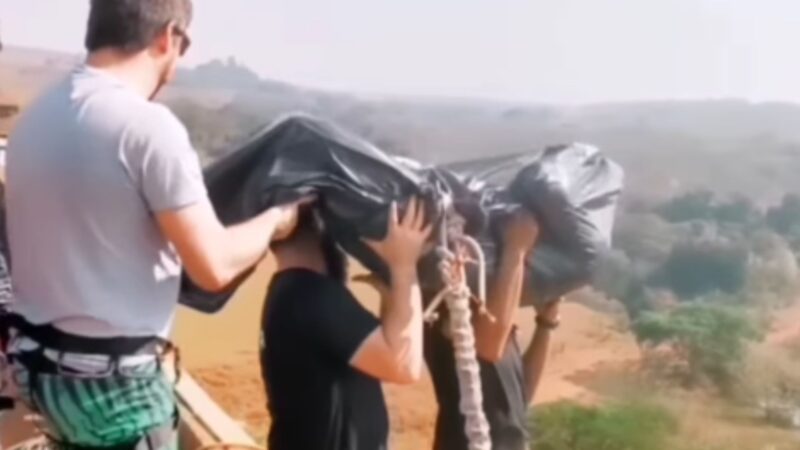 Vídeo antigo de “desova de corpo” feito por instrutor preso após morte em Rope Jump viraliza