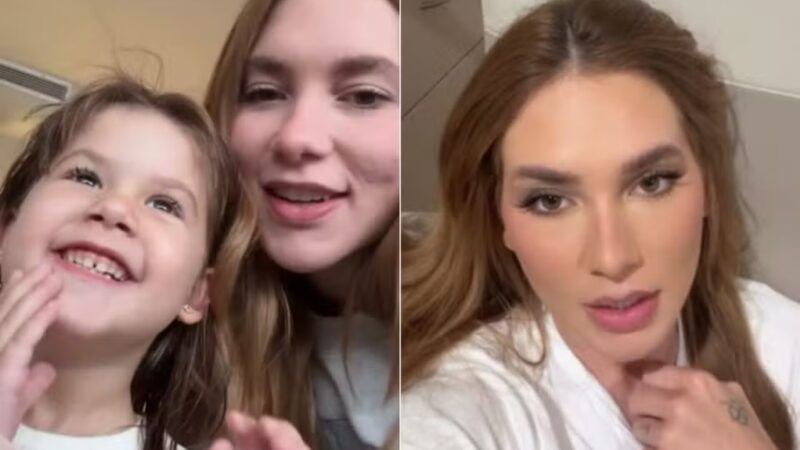 Virgínia enfrenta forte turbulência e se comove com oração de Maria Alice