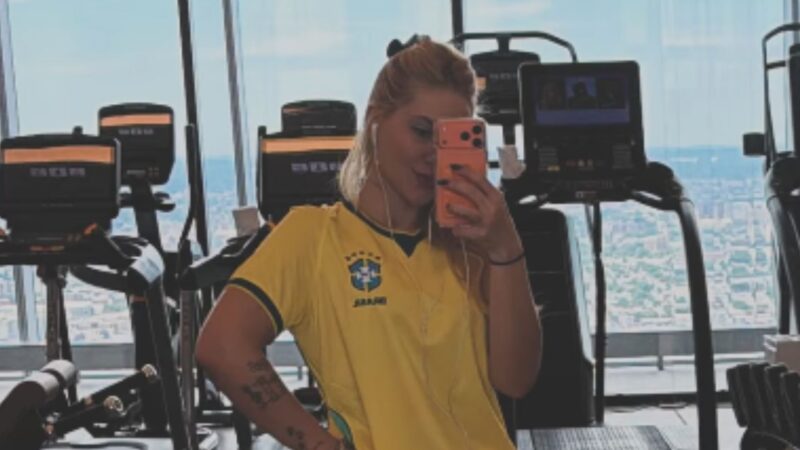 Virginia Fonseca exibe supercoxas nos EUA e entrega bastidores de pré-jogo do Brasil