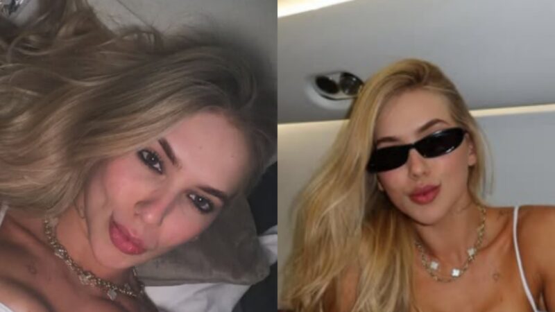 Virginia Fonseca posa em jato, mas decote generoso rouba a cena: ‘Quase tudo de fora’