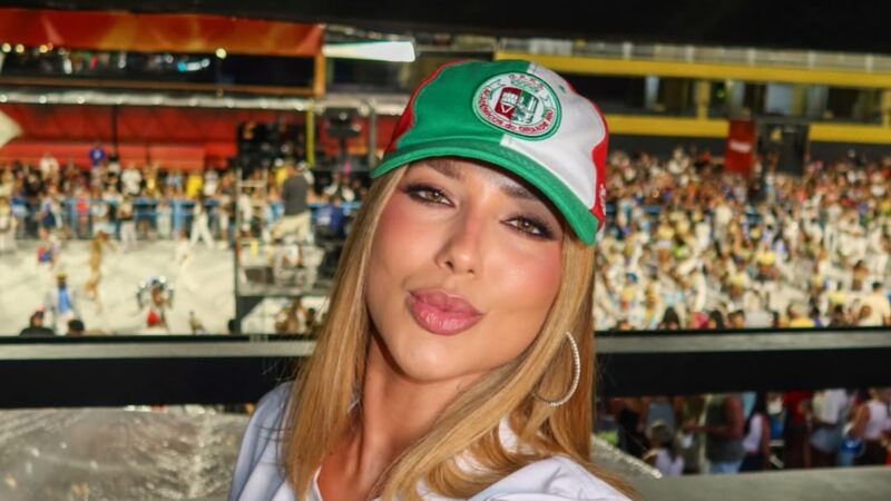 Virginia surpreende presidente da Grande Rio com presente; veja a reação