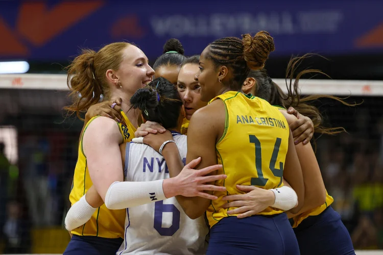 VNL 2026: horário e onde assistir ao jogo de vôlei feminino do Brasil x Bélgica nesta quinta