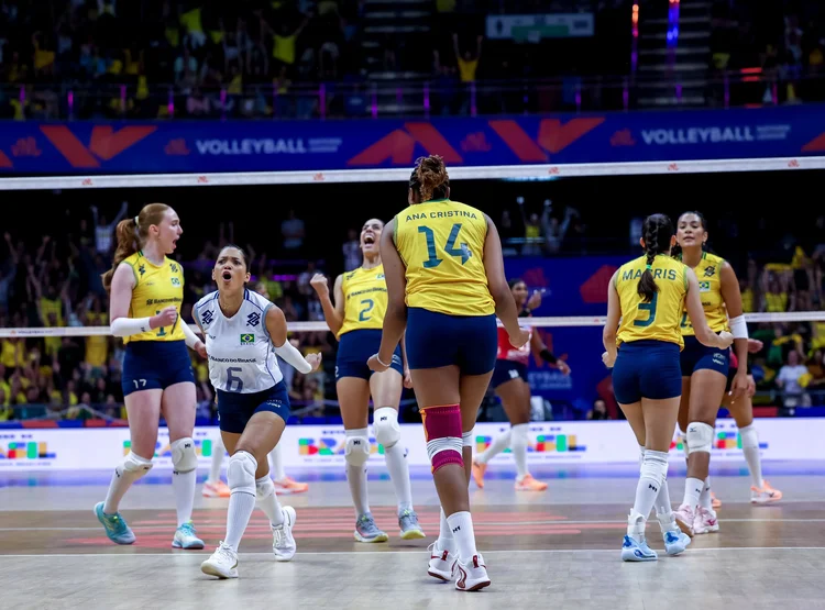 VNL 2026: veja horário e onde assistir ao jogo Brasil x Bulgária no vôlei feminino